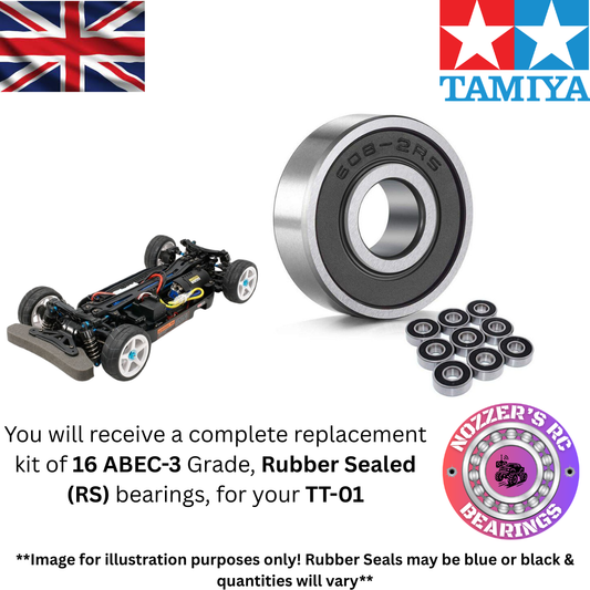 Tamiya TT-01 Complete Bearing Kit