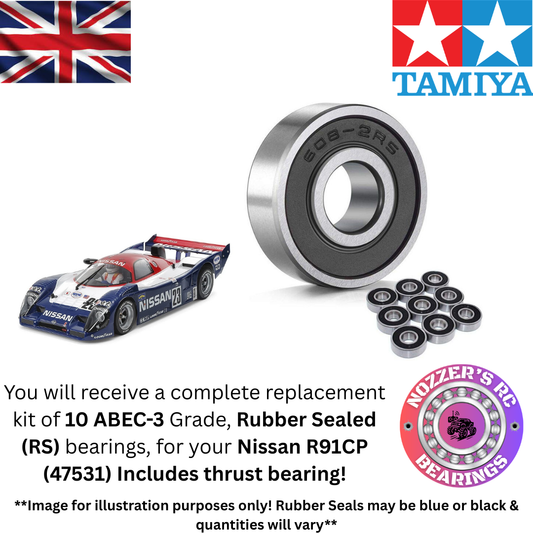 Tamiya Nissan R91CP 47531 Complete Bearing Kit