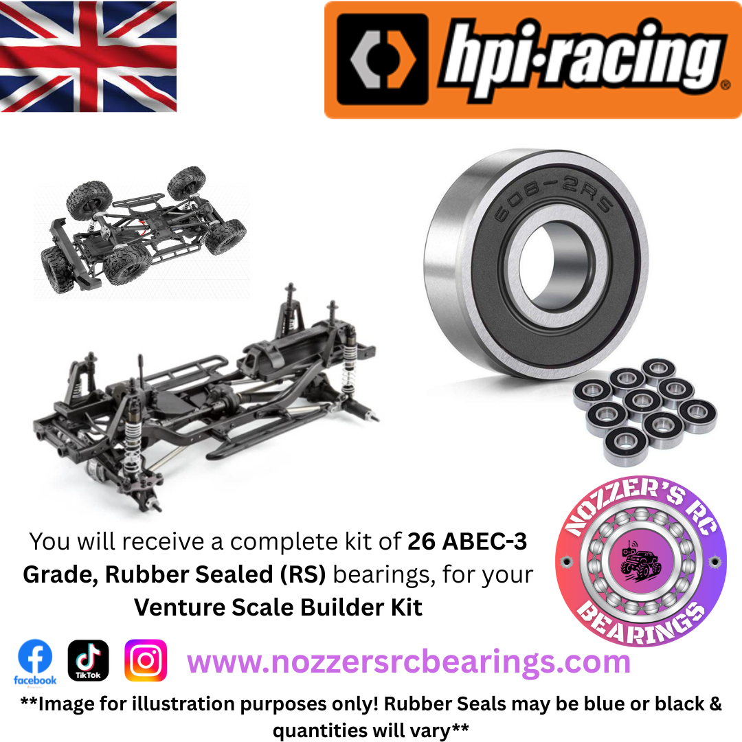 HPI Racing Venture Scale Builder Kit Complete Bearing Kit