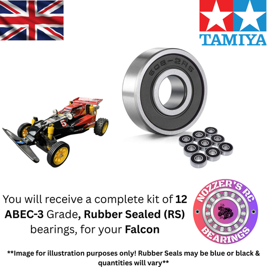 Tamiya Falcon Complete Bearing Kit