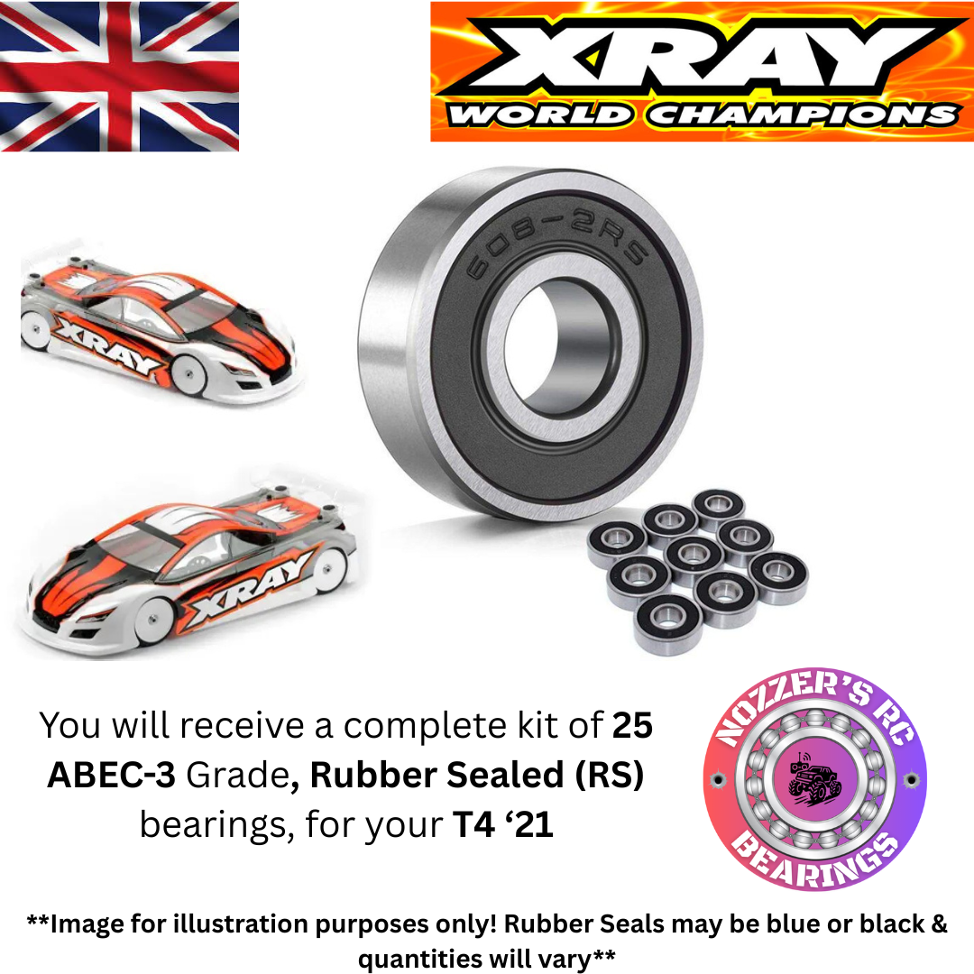 XRay T4 '21 Complete Bearing Kit