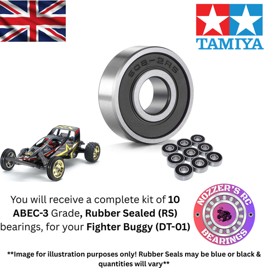 Tamiya Fighter Buggy DT-01 Complete Bearing Kit