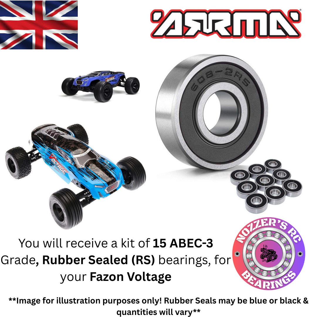 Arrma Fazon Voltage Complete Bearing Kit