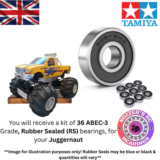 Tamiya Juggernaut Complete Bearing Kit