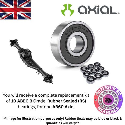 Axial AR60 Axle Sealed Bearing Kit (One Axle)