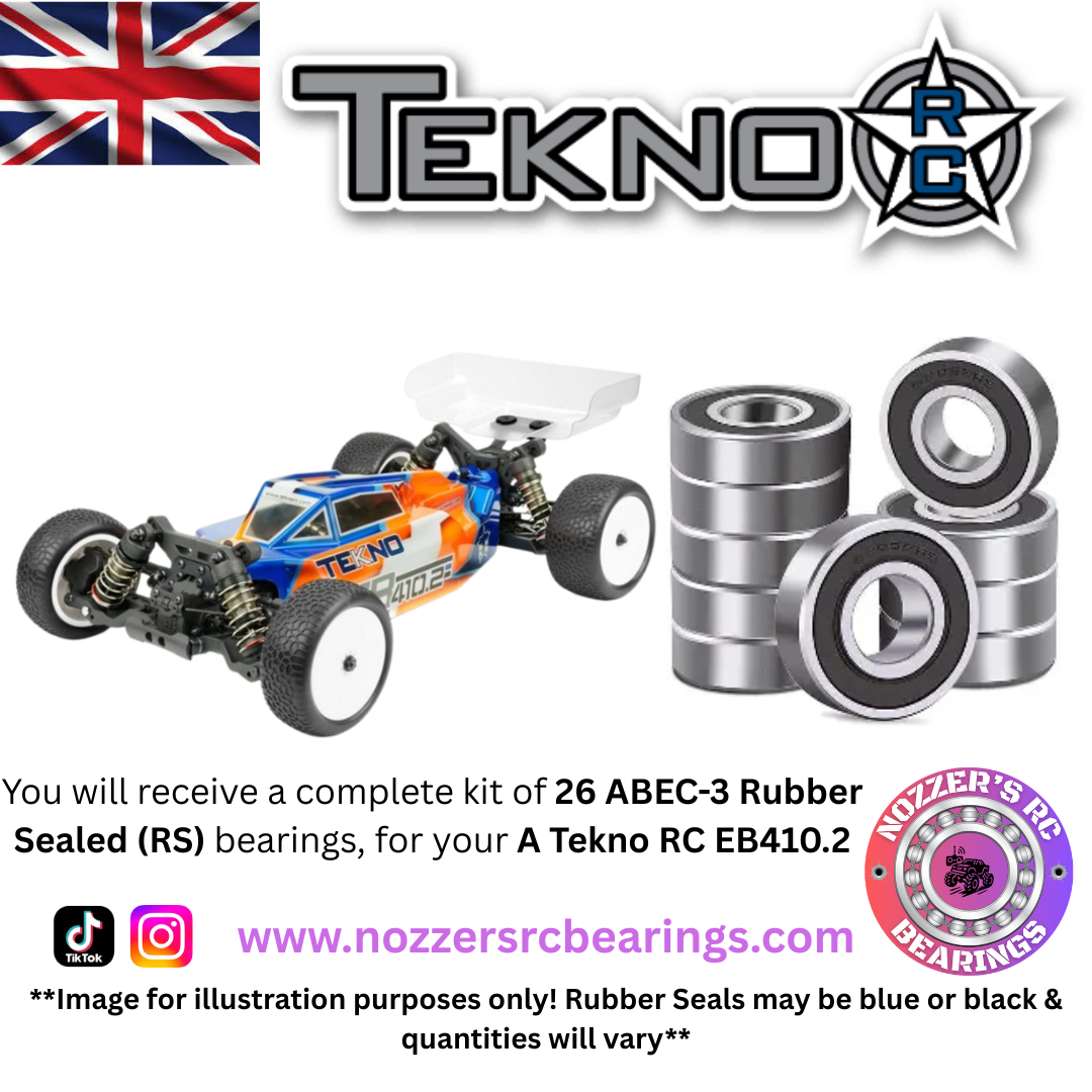 Tekno RC EB410.2 Complete Bearing Kit