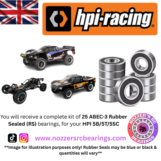 HPI Baja 5B/5SC/5T Complete Bearing Kit