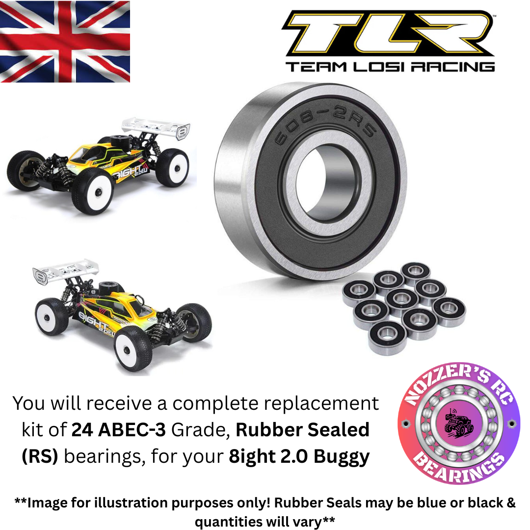 Losi 8ight 2.0 Complete Bearing Kit