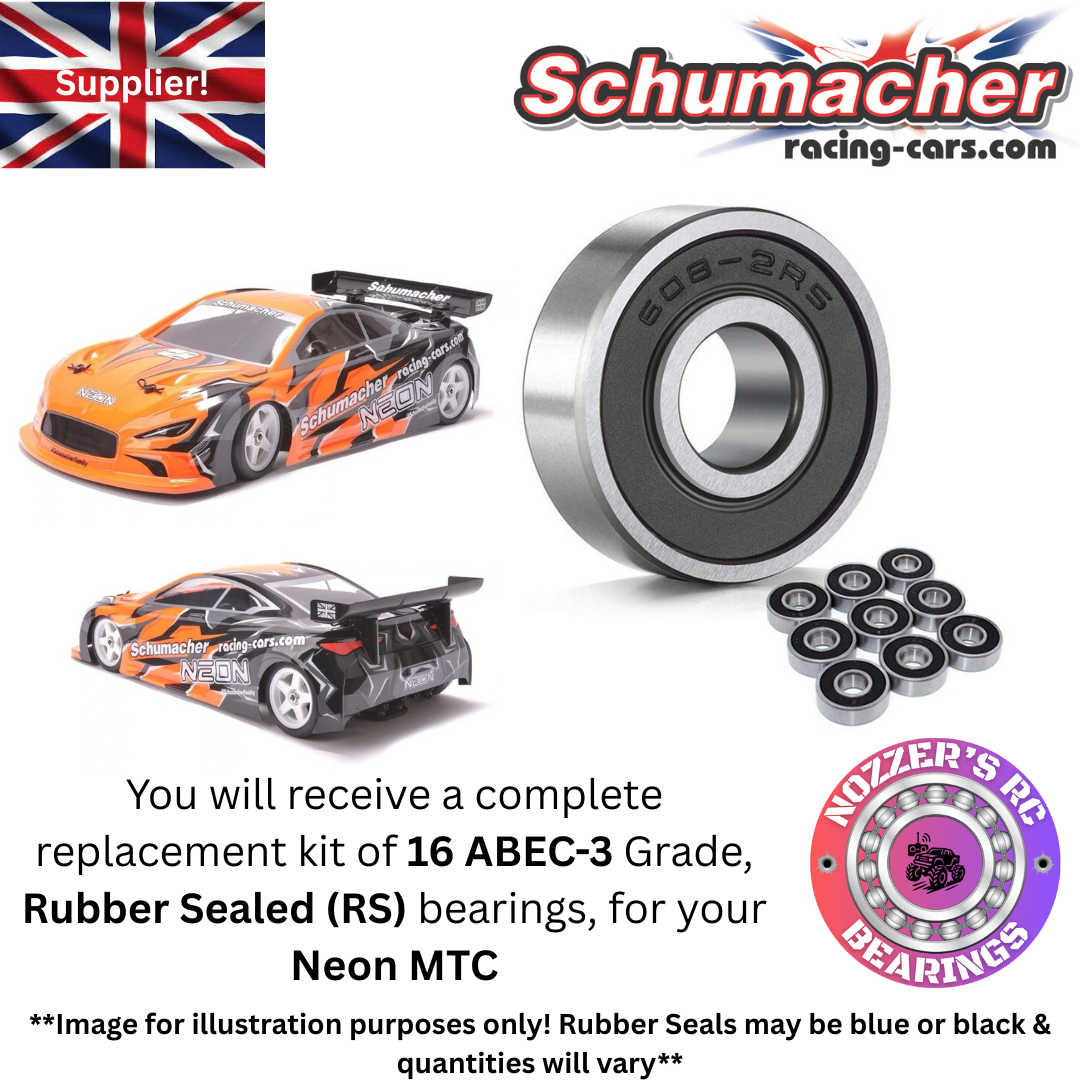 Schumacher Neon MTC Complete Bearing Kit