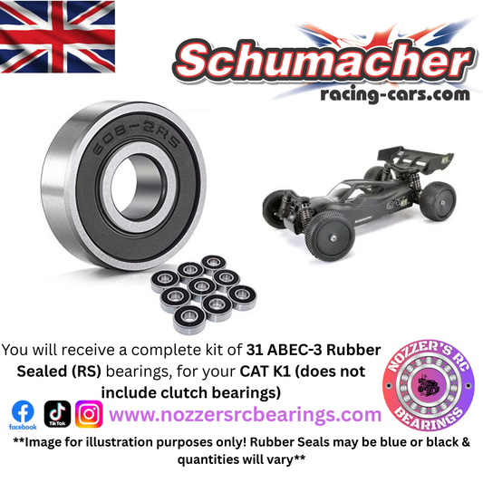 Schumacher CAT K1 Complete Bearing Kit