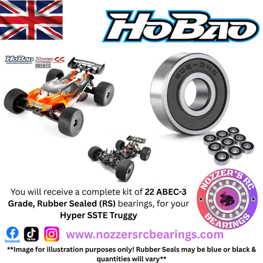 Hobao Hyper SSTE Truggy Complete Bearing Kit