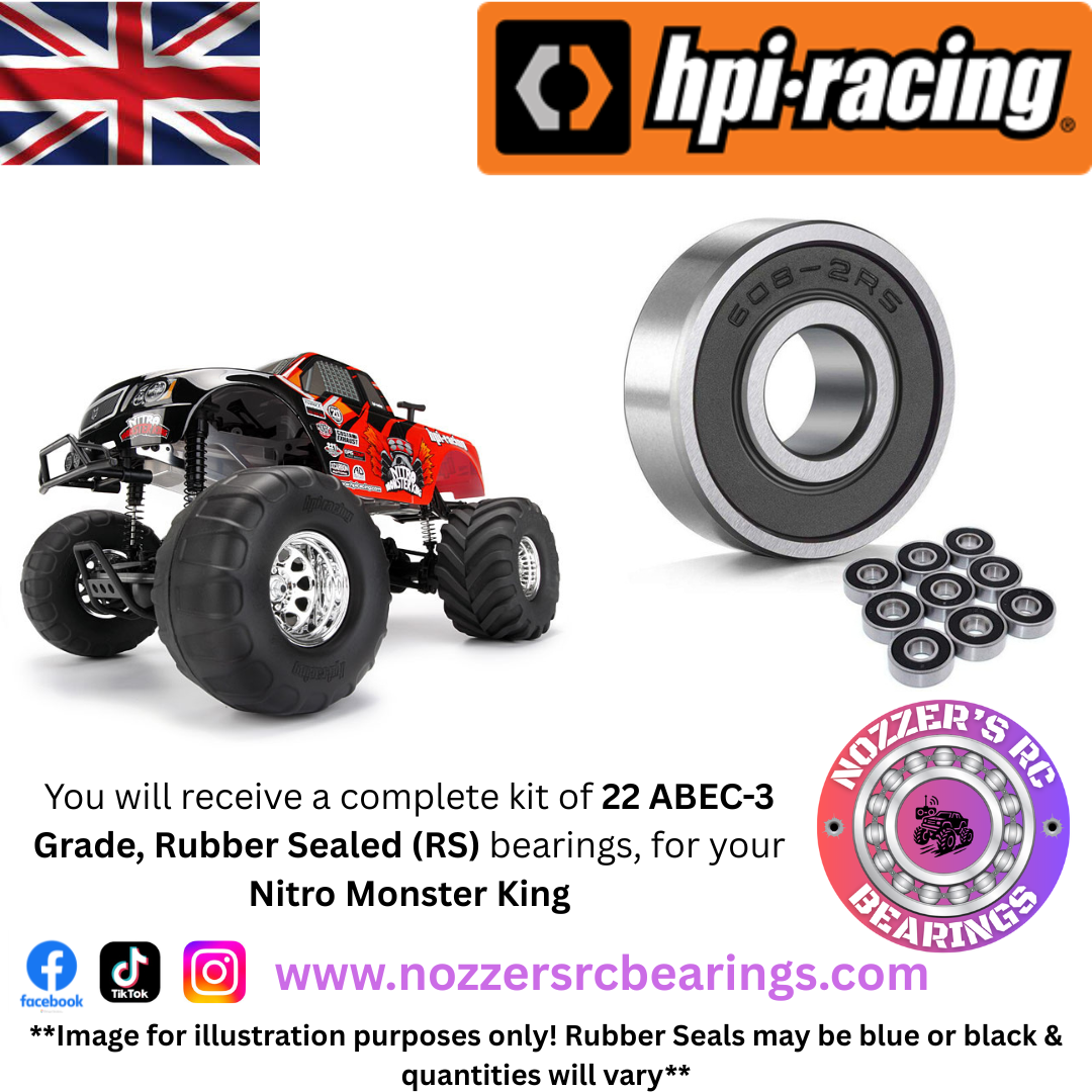 HPI Racing Nitro Monster King Complete Monster King
