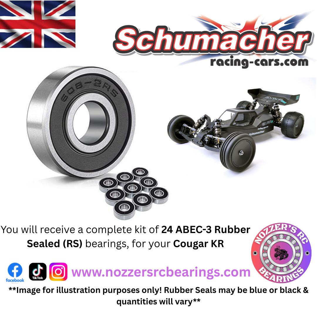 Schumacher Cougar KR Complete Bearing Kit
