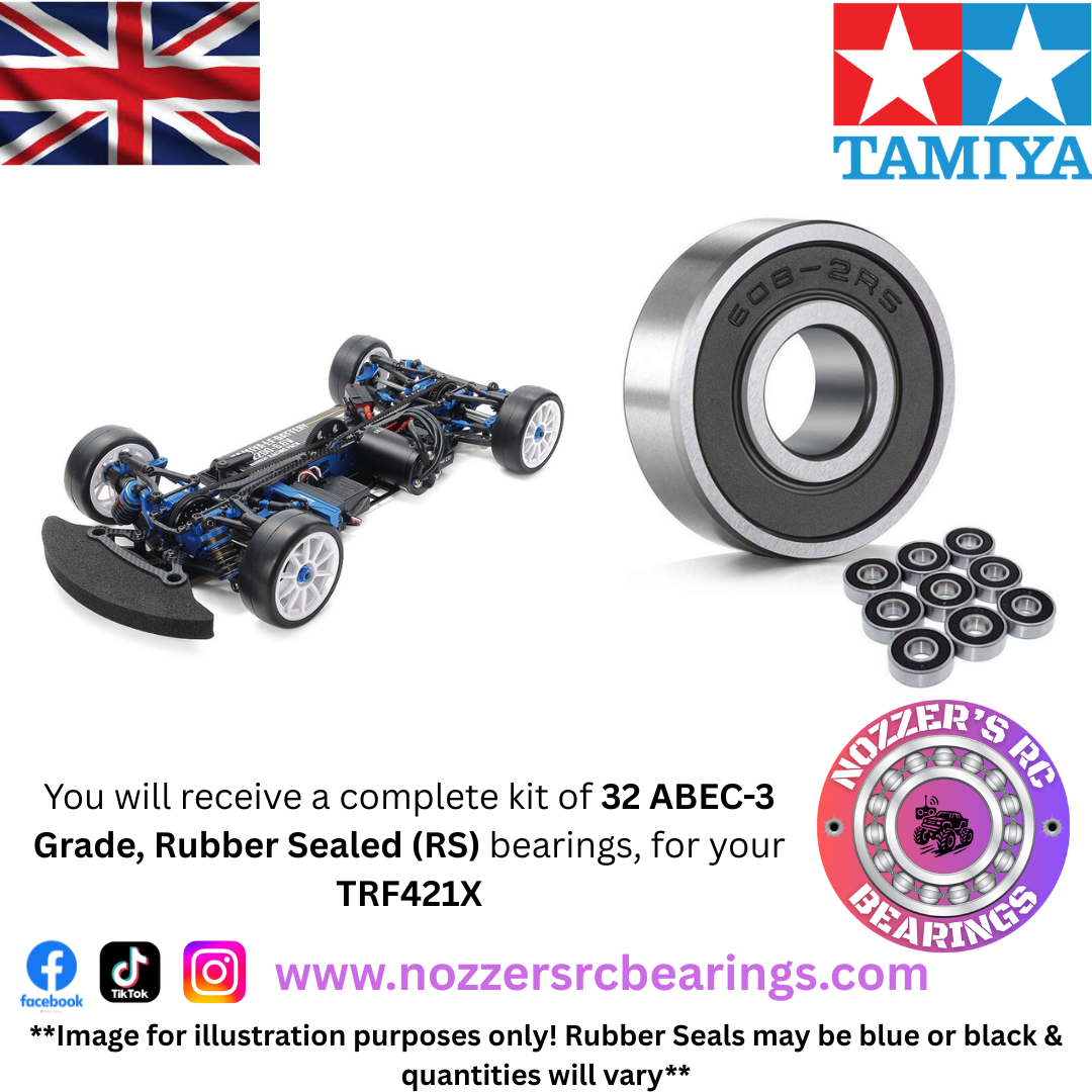 Tamiya TRF421X Complete Bearing Kit