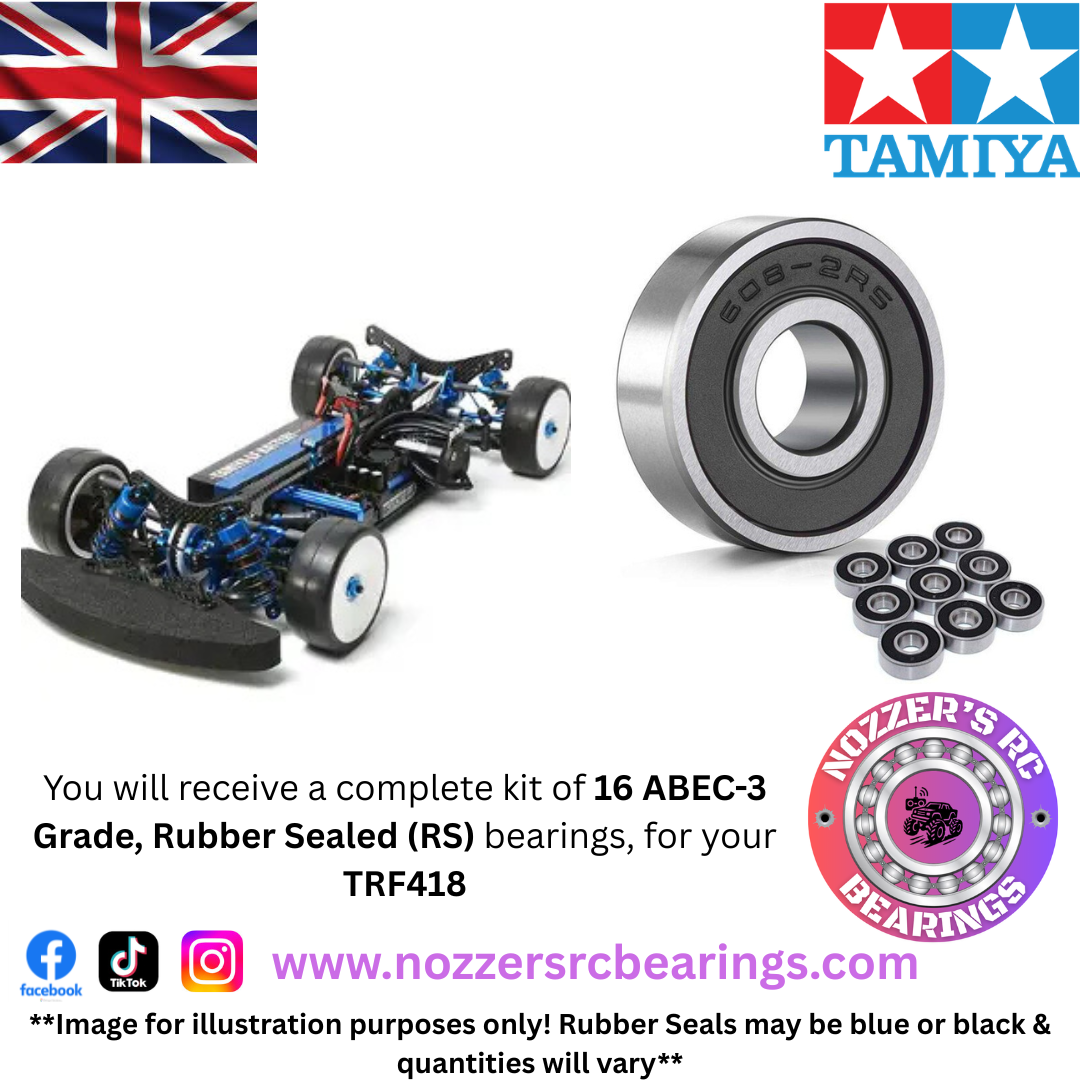 Tamiya TRF418 Complete Bearing Kit