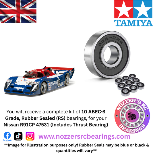 Tamiya Nissan R91CP 47531 Complete Bearing Kit