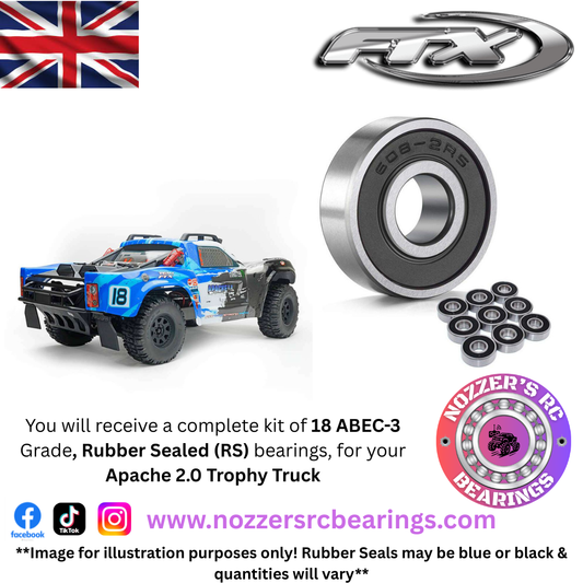 FTX Apache 2.0 Trophy Truck Complete Bearing Kit