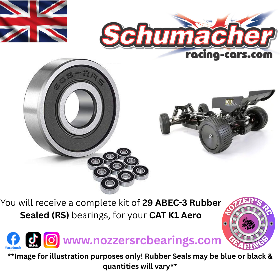 Schumacher CAT K1 Aero Complete Bearing Kit