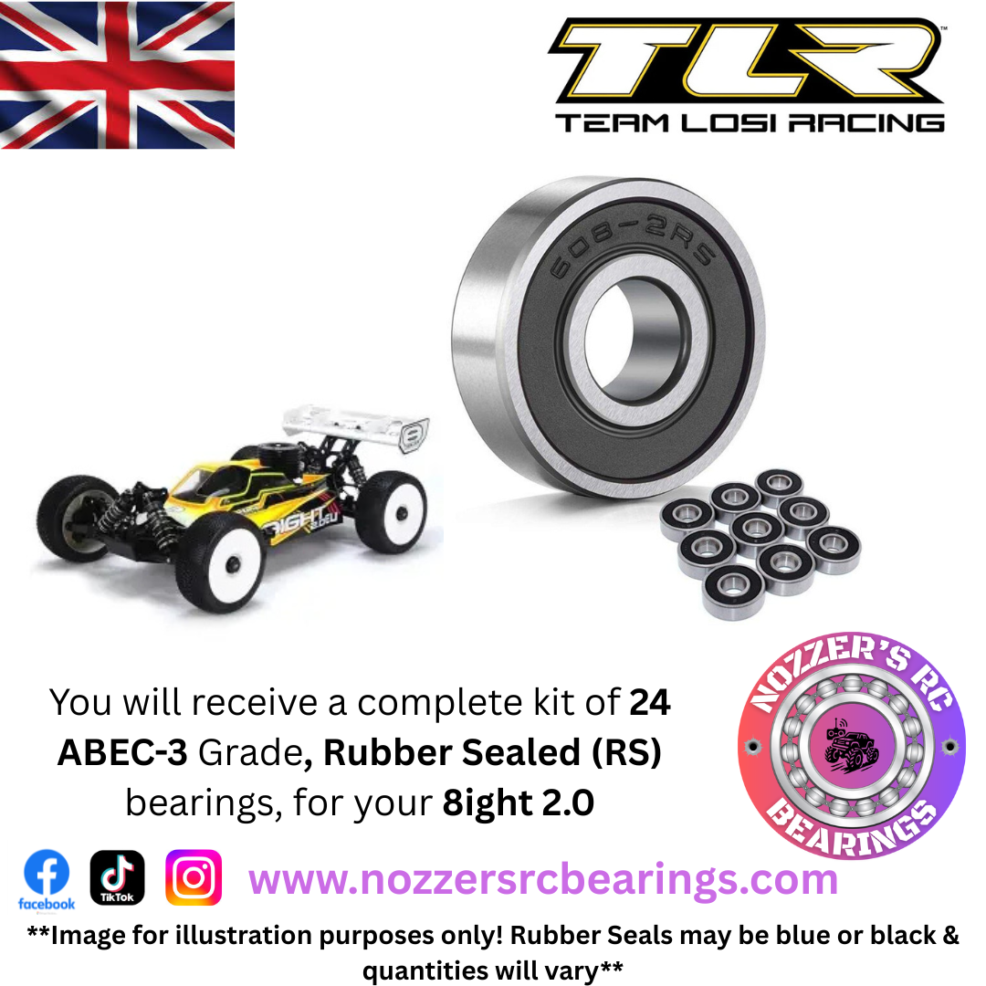 Losi 8ight 2.0 Complete Bearing Kit
