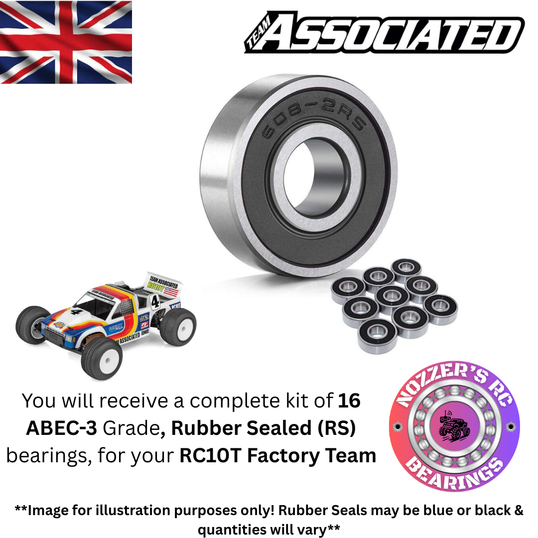 Team Associated RC10T Factory Team Complete Bearing Kit
