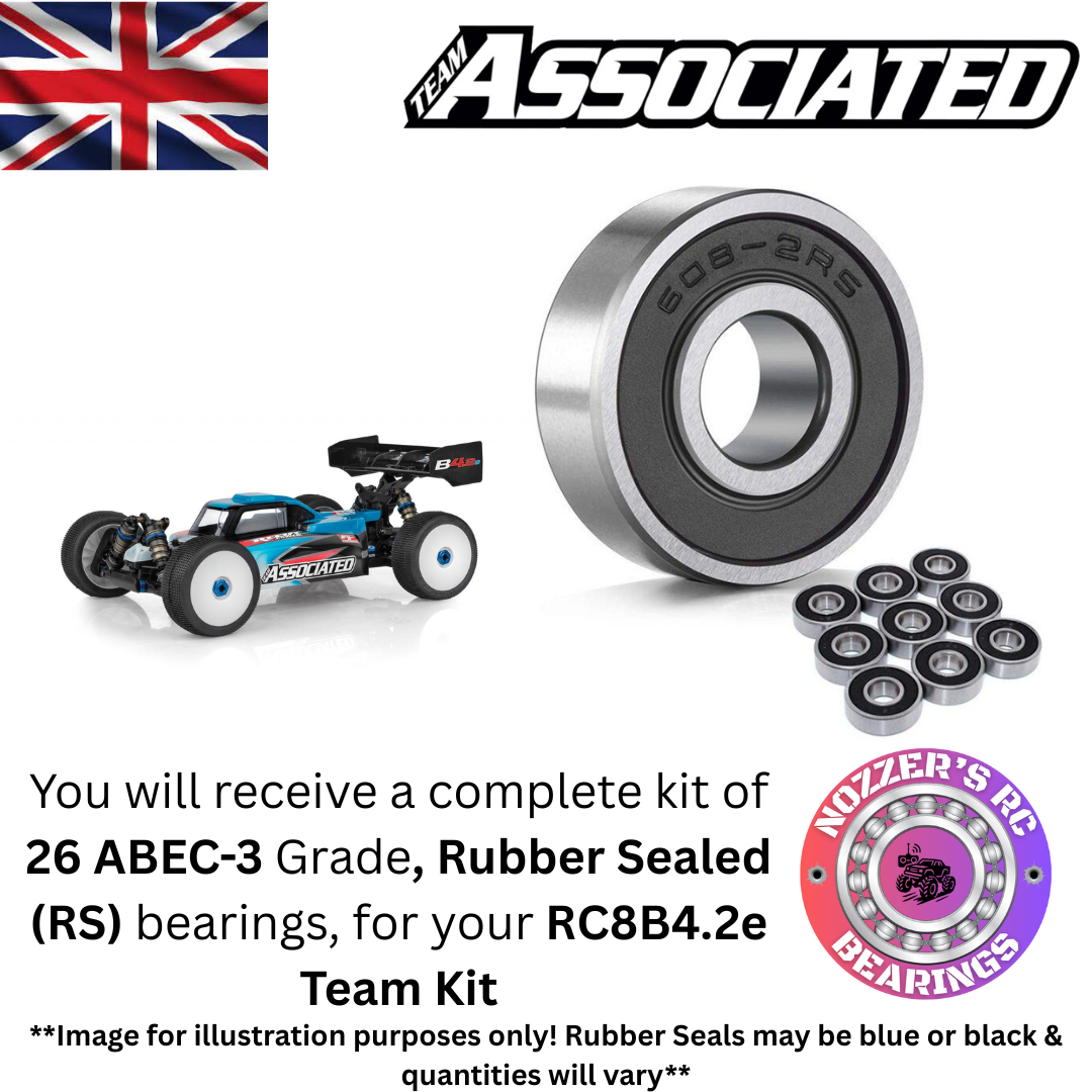 Team Associated RC8B4.2e Team Kit Complete Bearing Kit