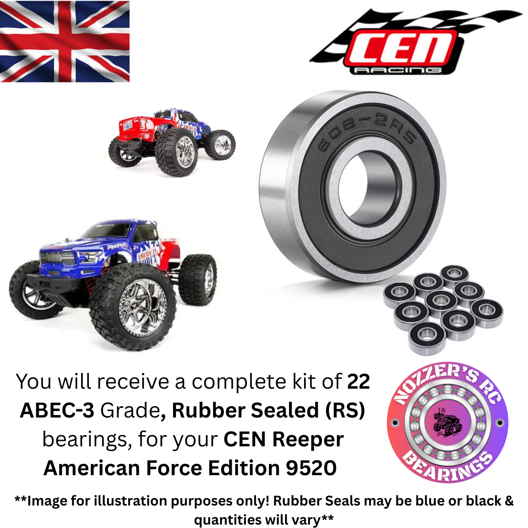 CEN Racing Reeper American Force Edition 9520 Complete Bearing