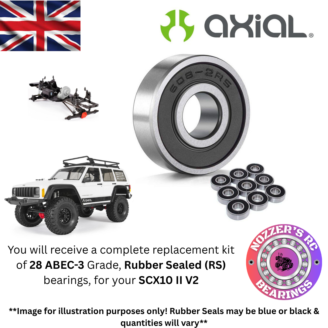 Axial SCX10 II V2 Complete Bearing Kit