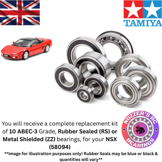Tamiya Honda NSX (58094) Complete Bearing Kit