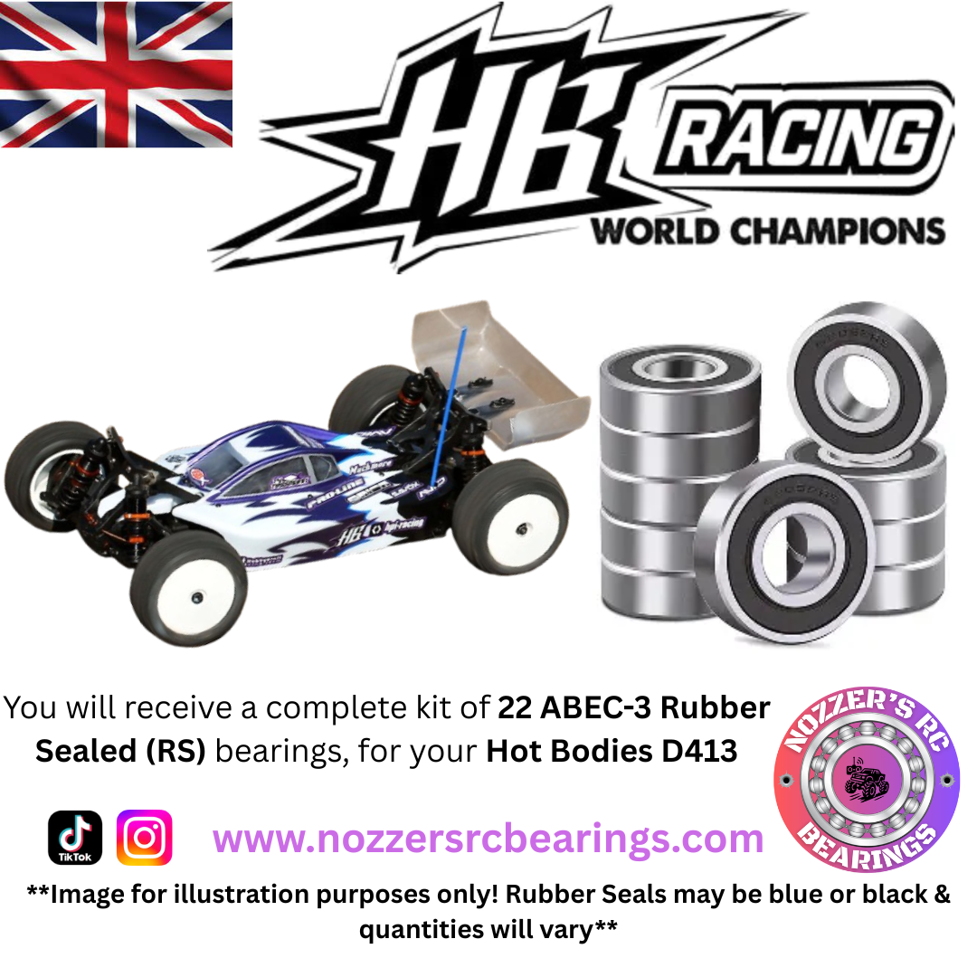 Hot Bodies D413 Complete Bearing Kit