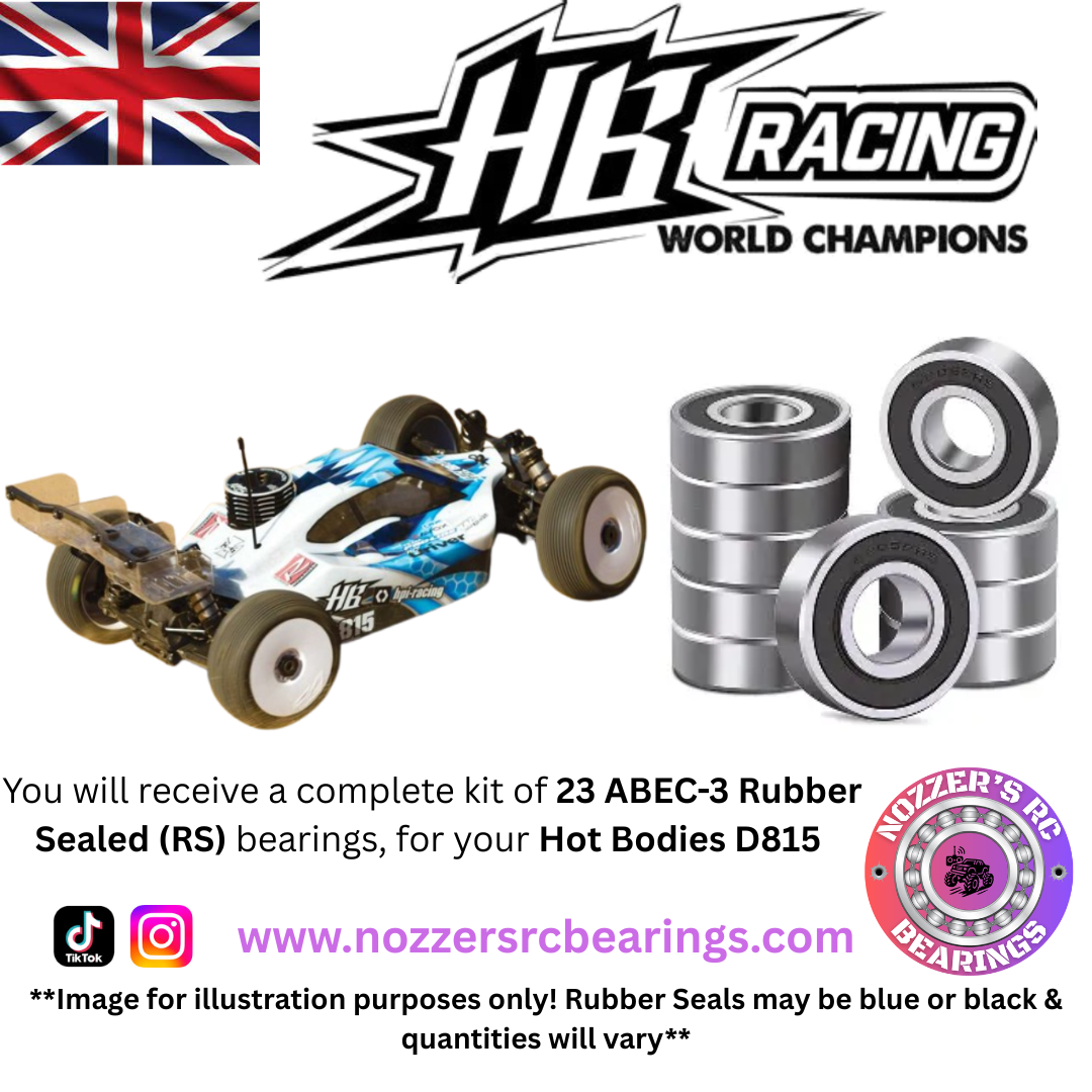 Hot Bodies D815 Complete Bearing Kit