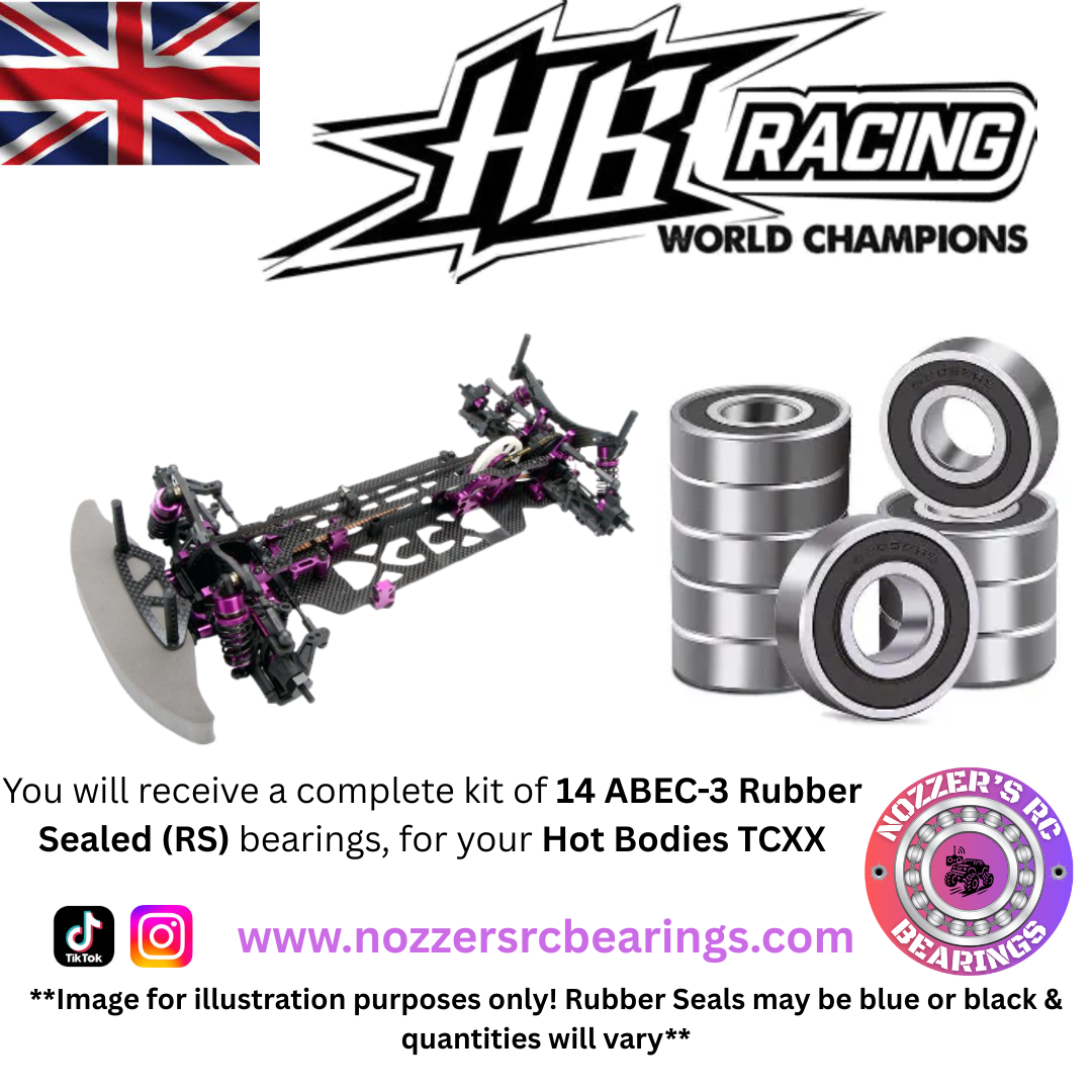 Hot Bodies TCXX Complete Bearing Kit