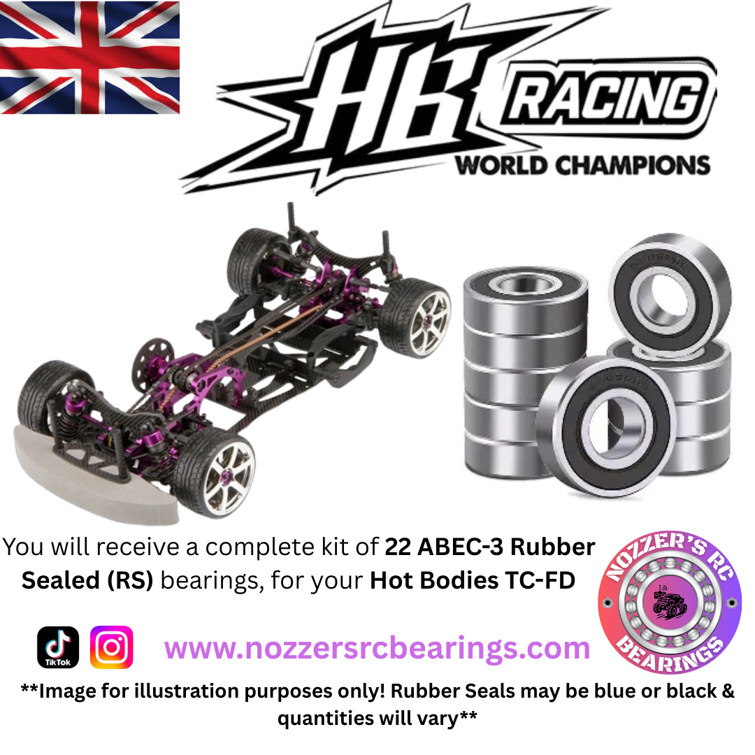 Hot Bodies TC-FD Complete Bearing Kit