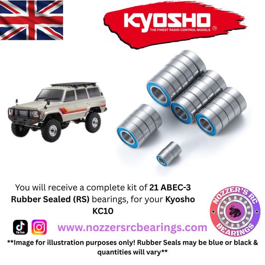 Kyosho KC10 Trial Truck Complete Bearing Kit