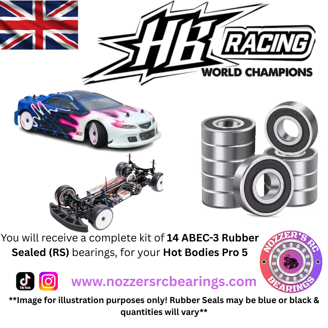 Hot Bodies Pro 5 Complete Bearing Kit