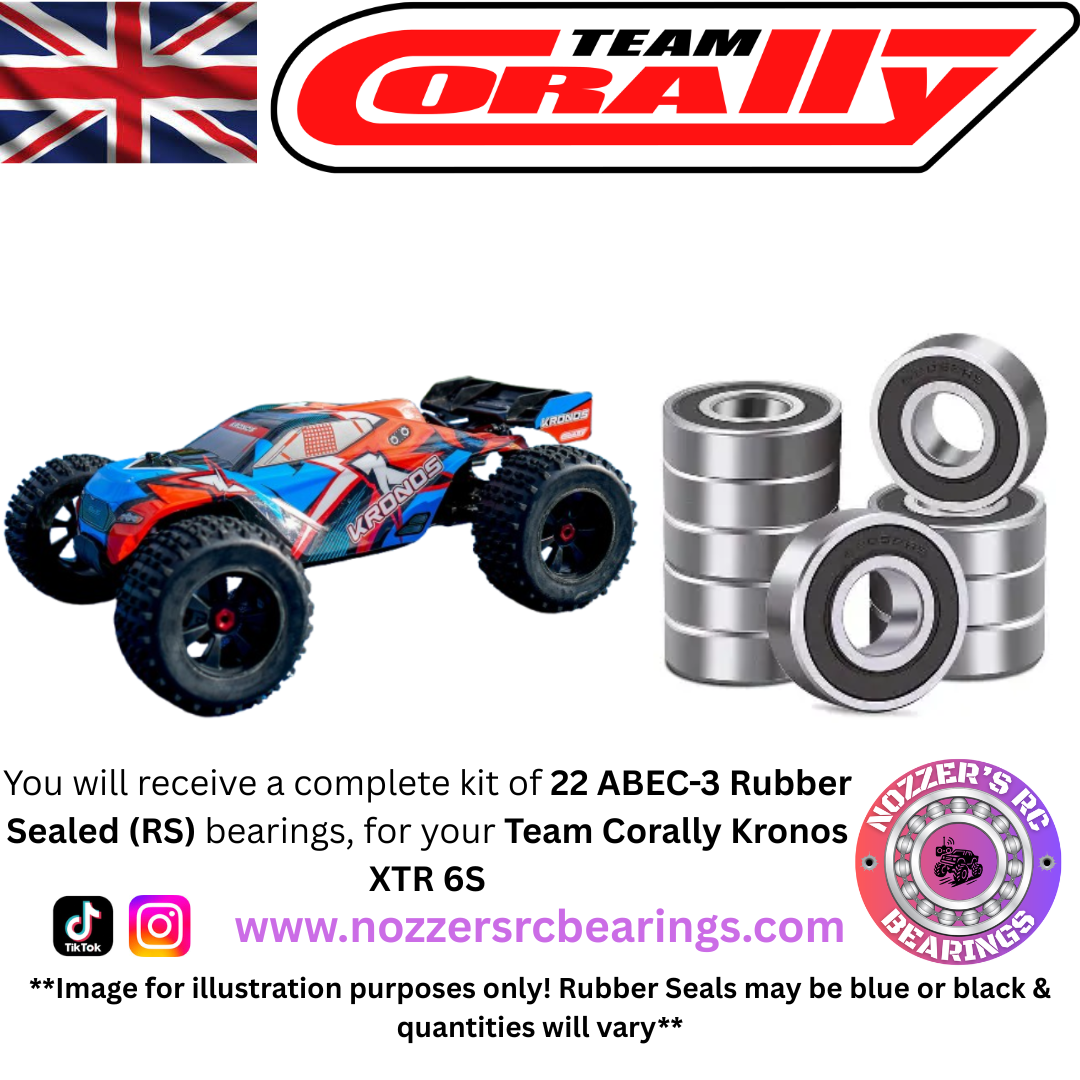 Team Corally Kronos XTR 6S Complete Bearing Kit