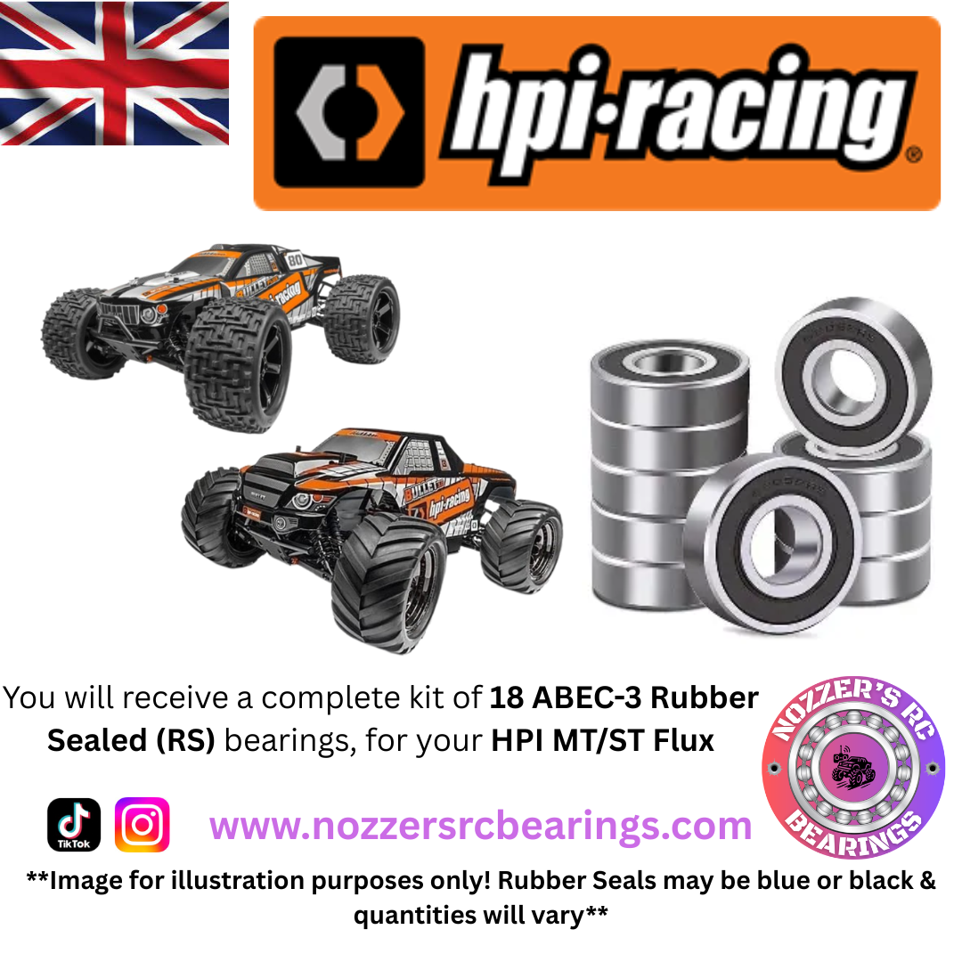 HPI Bullet ST/MT Flux Complete Bearing Kit
