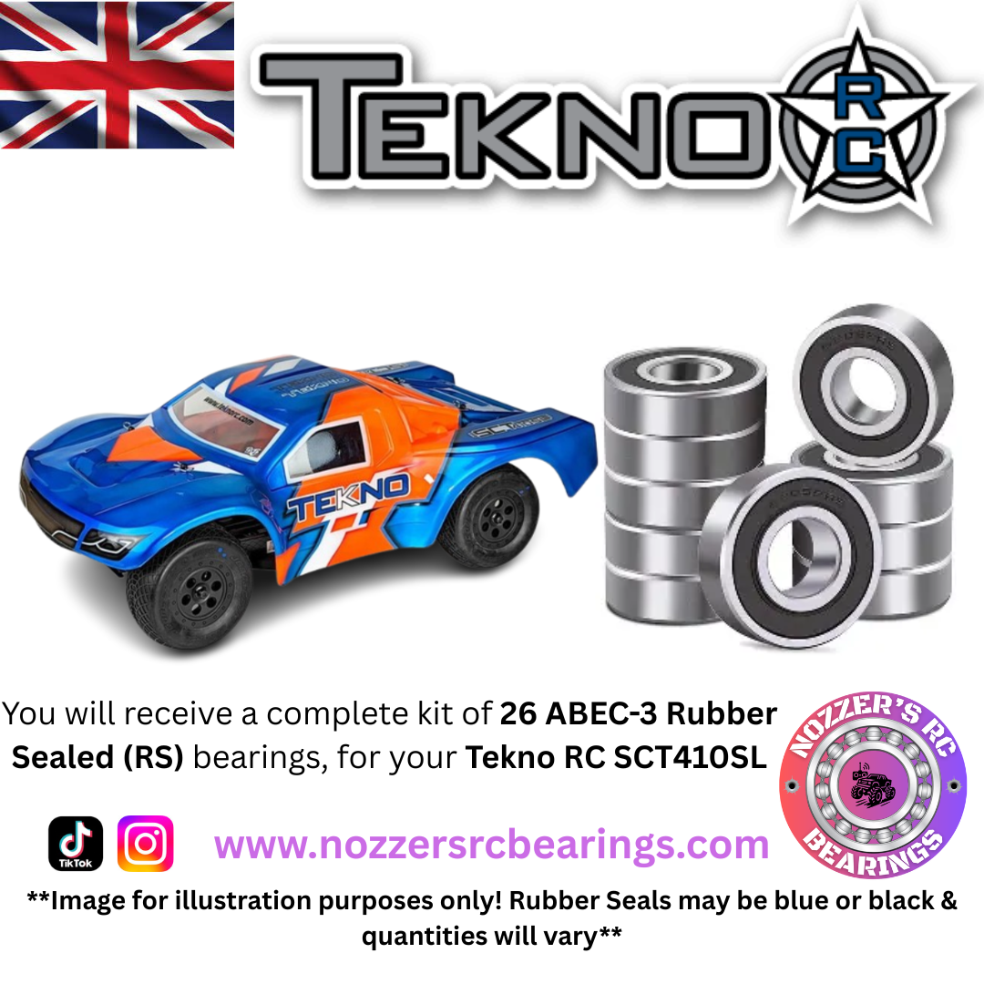 Tekno RC SCT410SL Complete Bearing Kit