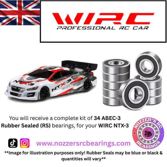 WIRC NTX-3 Complete Bearing Kit