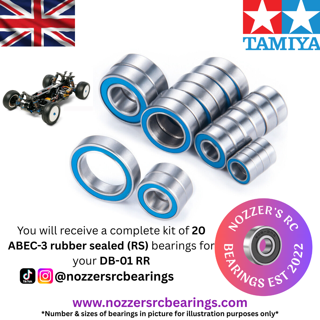 Tamiya DB-01 RR Complete Bearing Kit