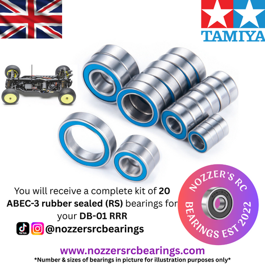 Tamiya DB-01 RRR Complete Bearing Kit