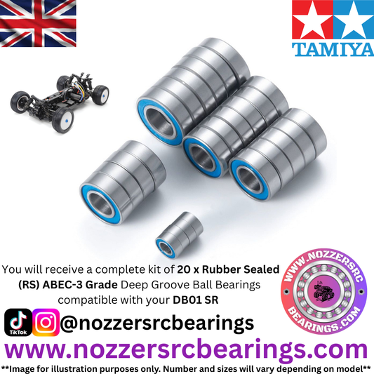 Tamiya DB01 SR Complete Bearing Kit