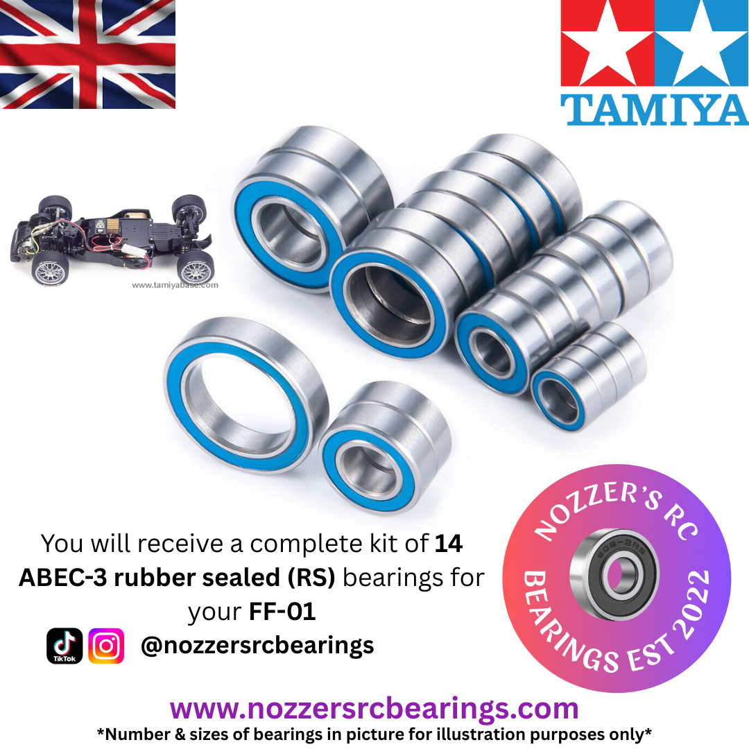 Tamiya FF-01 Complete Bearing Kit