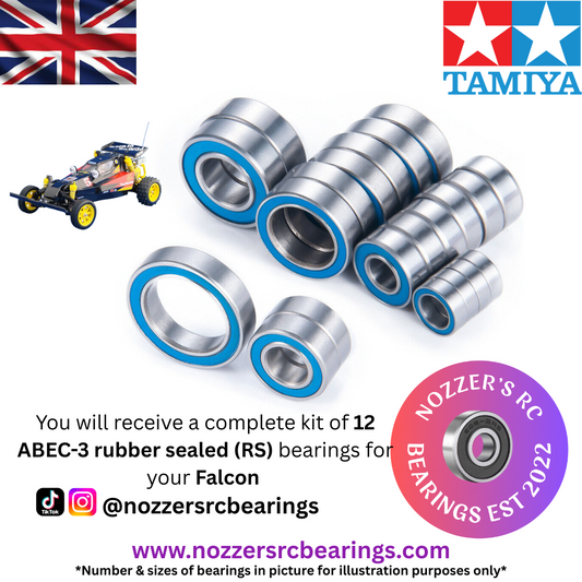 Tamiya Falcon Complete Bearing Kit