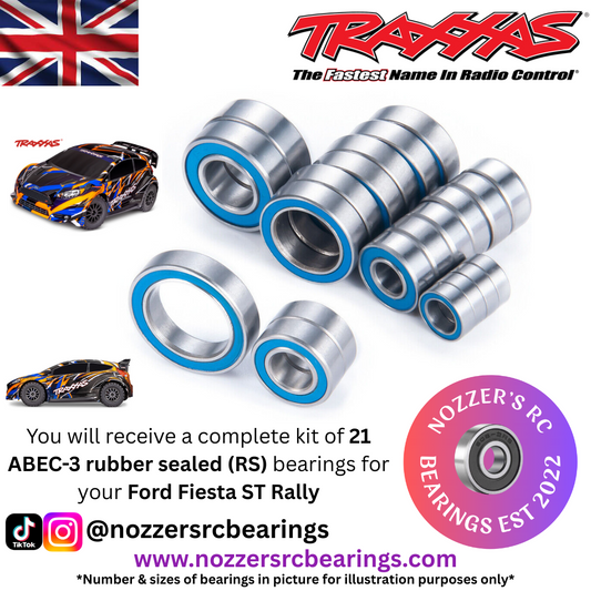 Traxxas Ford Fiesta ST Rally Complete Bearing Kit