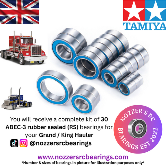 Tamiya Grand/ King Hauler Complete Bearing Kit