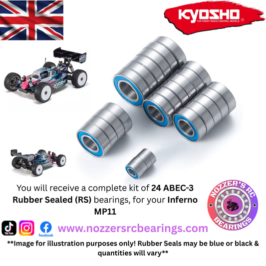 Kyosho Inferno MP11 Complete Bearing Kit