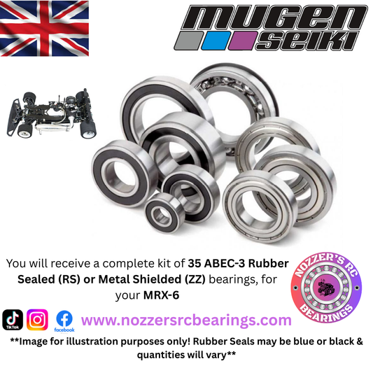 Mugen MRX-6 Complete Bearing Kit