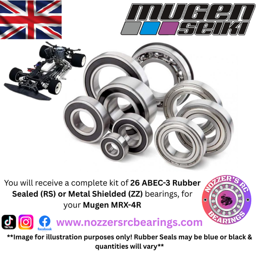 Mugen MRX-4R Complete Bearing Kit