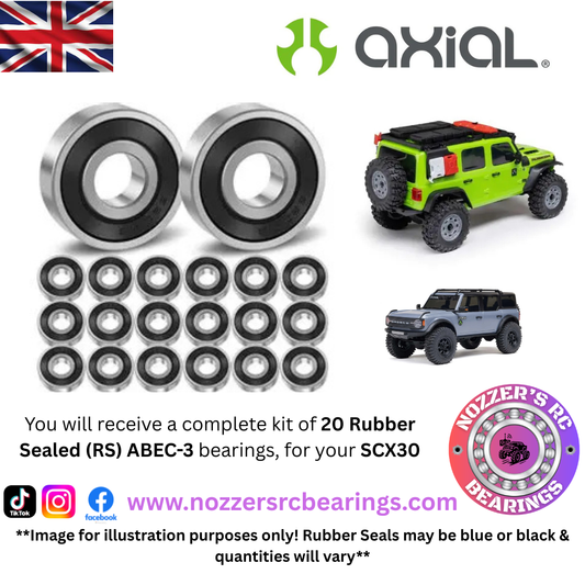 Axial SCX30 Complete Bearing Kit