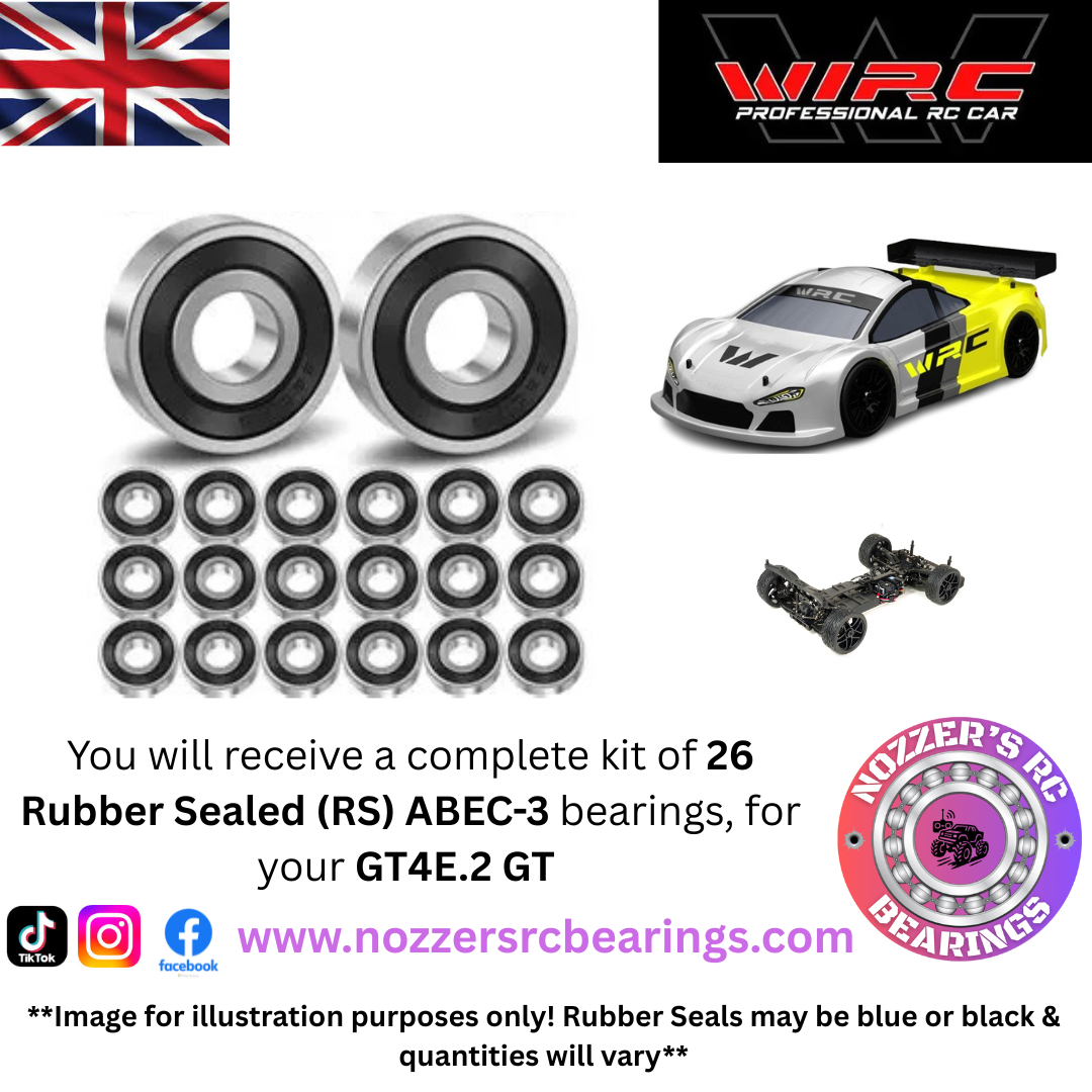 WIRC Racing GT4E.2 GT Complete Bearing Kit